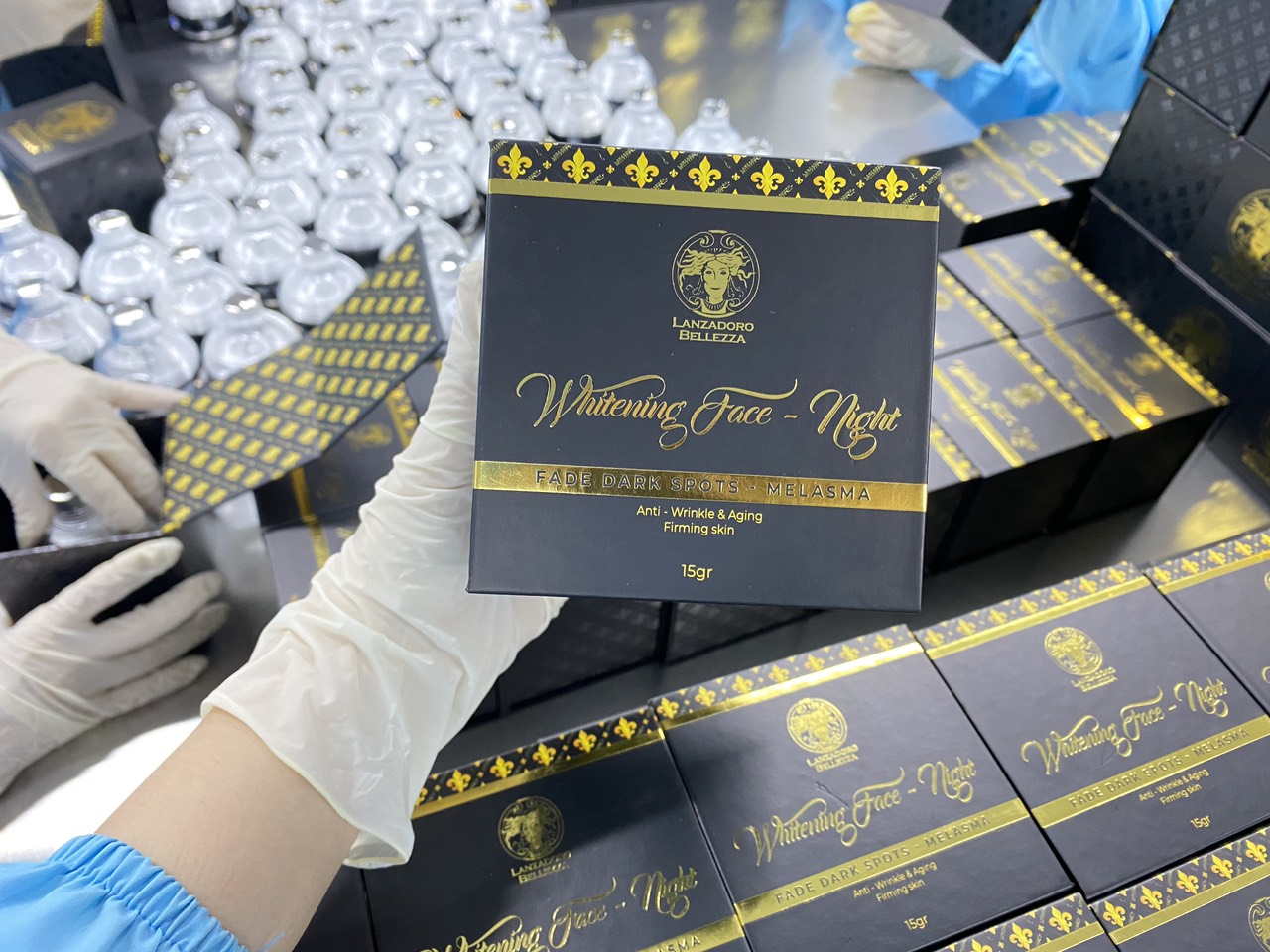 Whitening Face Night - Kem Đêm Bellezza